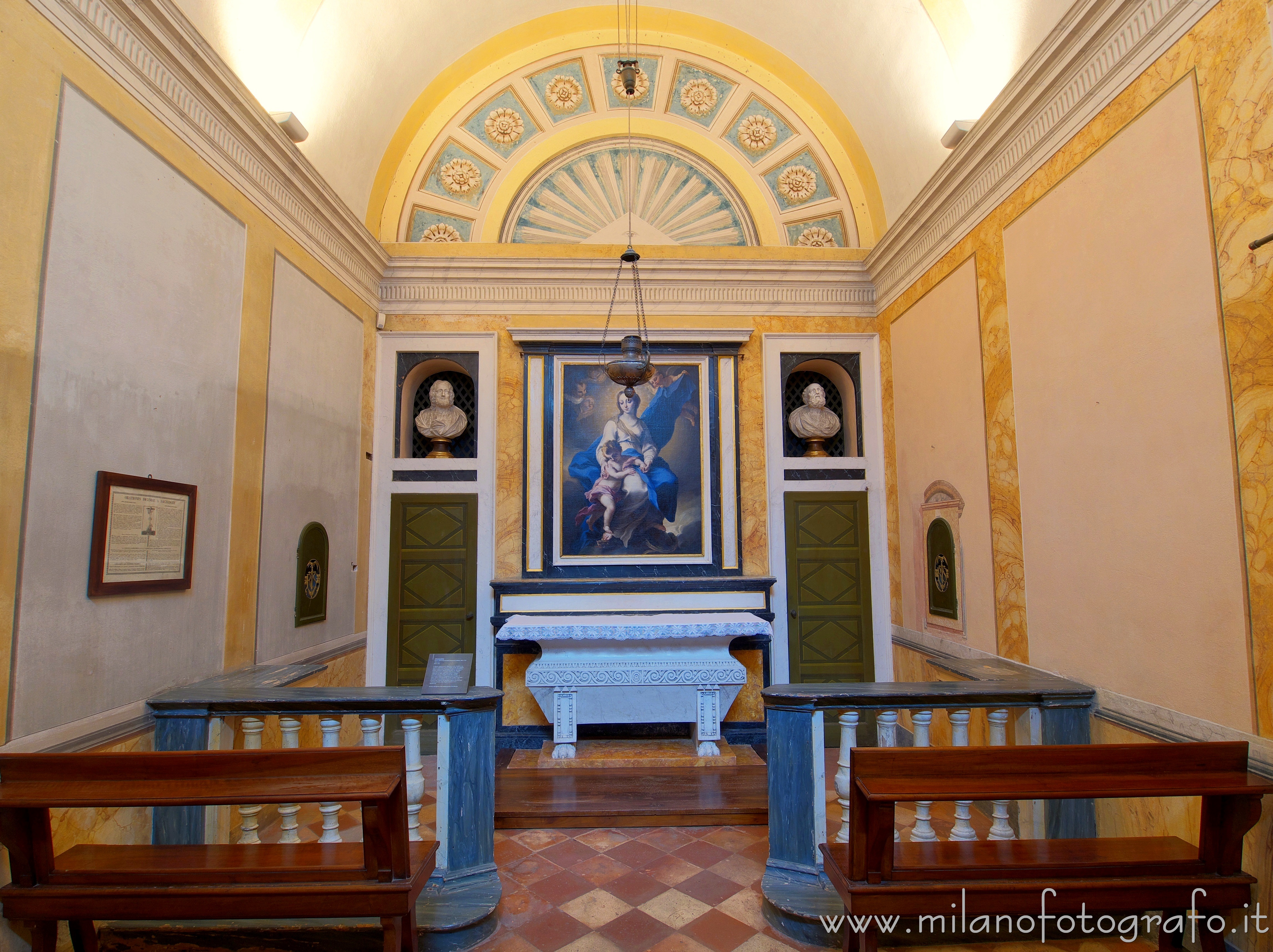 Vimercate (Monza e Brianza, Italy) - Private chapel of Villa Sottocasa